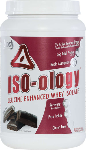 ISO-ology: 100% Leucine-Enhanced Whey Isolate - Dark Chocolate- 2lb (27 Servings)