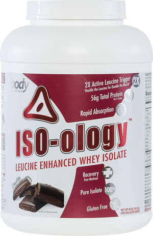 ISO-ology: 100% Leucine-Enhanced Whey Isolate - Chocolate - 4lb (53 Servings)