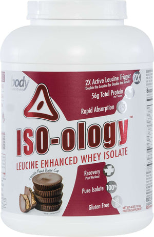 ISO-ology: 100% Leucine-Enhanced Whey Isolate - Chocolate Peanut Butter Cup - 4lb (53 Servings)