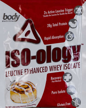 ISO-ology: 100% Leucine-Enhanced Whey Isolate - CinnaBun- Sample (36g)