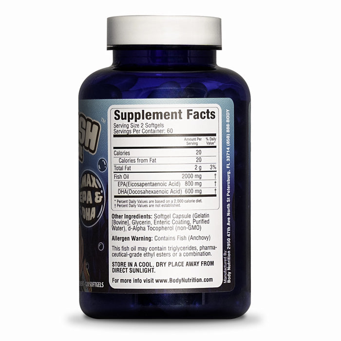 AlphaFish Omega-3 Fish Oil Capsules
