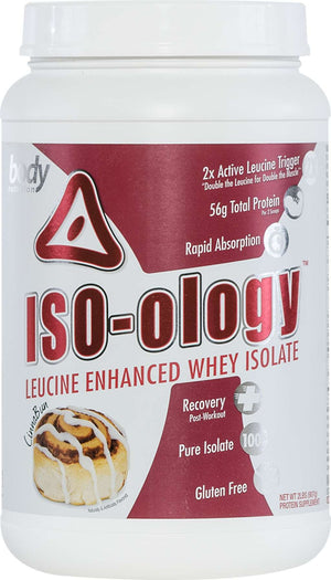 ISO-ology: 100% Leucine-Enhanced Whey Isolate - CinnaBun - 2lb (27 Servings)