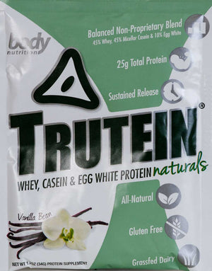 Trutein NATURALS: The Original Trutein Made All-Natural! -Vanilla Bean - Sample (34g)